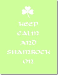 Keep Calm Shamrock