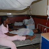  &ndash; Hospital nurse watching over Gladys after surgery, Jan. 30, 2008......© 2008 NHA Photo