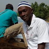  &ndash; James and worker putting zinc on roof of Nazareth House School. March 2008 …. © 2008 NHA Photos