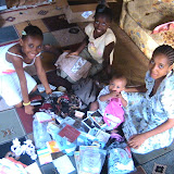  &ndash; Receiving humanitarian shipment from Nazareth House to St. Laurence House in Freetown, Sierra Leone (James Mansaray, photographer)