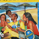  &ndash; close up of billboard. Star beer is a distilled in Sierra Leone.