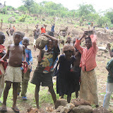  &ndash; Students Preparing to build their school. © NHA, J Mansaray 2007