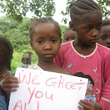  &ndash; student messages © NHA, J Mansaray 2007