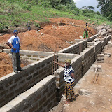  &ndash; (1 August 2007)_construction of the Nazareth House Kabala School, Kabala Sierra Leone... © 2007 NHA photos, J Mansaray
