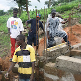  &ndash; (1 August 2007)_construction of the Nazareth House Kabala School, Kabala Sierra Leone... © 2007 NHA photos, J Mansaray