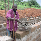  &ndash; (1 August 2007)_construction of the Nazareth House Kabala School, Kabala Sierra Leone... © 2007 NHA photos, J Mansaray