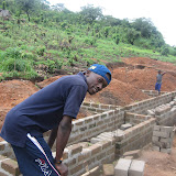  &ndash; (1 August 2007)_construction of the Nazareth House Kabala School, Kabala Sierra Leone ...© 2007 NHA photos, J Mansaray