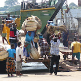  &ndash; © 2007NHA photos... unloading off of ferry at Freetown Port