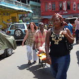  &ndash; wheeling rice to the car.......© 2007 NHA photos