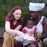  &ndash; explaining how to use the medications received.......© 2007 NHA photos