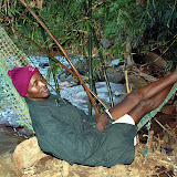  &ndash; Mohamed relaxes in his back yard.......© 2007 NHA photos