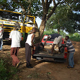  &ndash; © 2008 Nazareth House Media Photos, June 2008...Sand truck arrives and is unloaded
