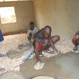  &ndash; © 2008 Nazareth House Media Photos, June 2008...concrete mixed and floor is put down in each classroom.