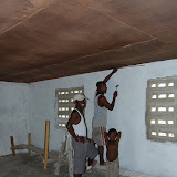  &ndash; Painting NHA Kabala School classrooms, August 7...© 2008 Nazareth House Media
