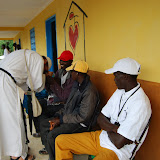  &ndash; Fr. Seraphim greets people. ...© 2008 Nazareth House Media, VAH photographer. September 17, 2008.