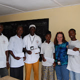  &ndash; Meeting with teachers and Supervisor of Kabala School...© 2008 September Nazareth House Apostolate Media, James B. Mansaray, photographer.
