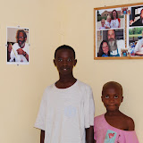  &ndash; Deacon Mike Johnson, Savannah Butler, Eric &amp; Kelsay Willis, Fr. Seraphim and Vicki and Archbishop Provence on wall of School Office Room...© 2008 September Nazareth House Apostolate Media, James B. Mansaray, photographer.