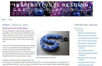 Inspirational Beading Double Spiral Tutorial