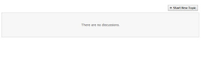 An Empty Discussion Tab is Ugly