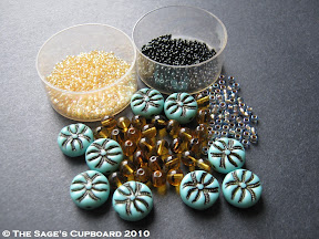 Tribal Necklace Bead Palette
