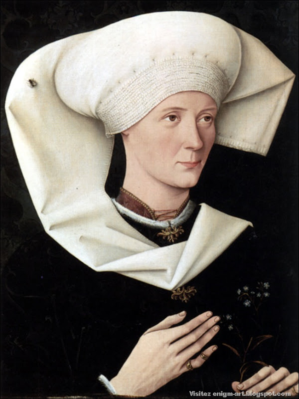 Annonyme, Portrait de femme, XVème siècle Annonyme, Portrait de femme, XVème siècle