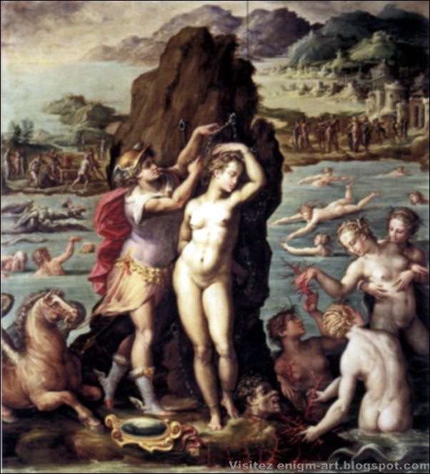 Giorgio Vasari, Persée et Andromède, 1570