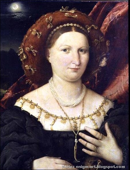 Lorenzo Lotto, Portrait de Lucina Brembati, 1523