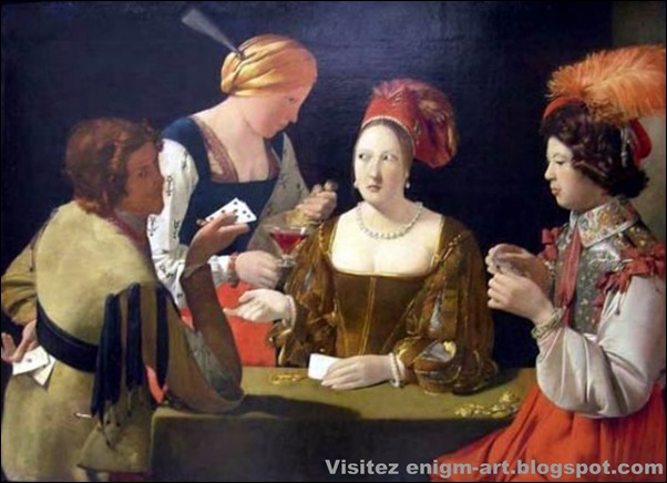 Georges de la Tour, Le tricheur, 1632 Georges de la Tour, Le tricheur, 1632