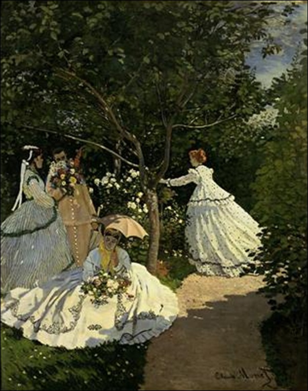 Claude Monet, Femmes au jardin Claude Monet, Femmes au jardin