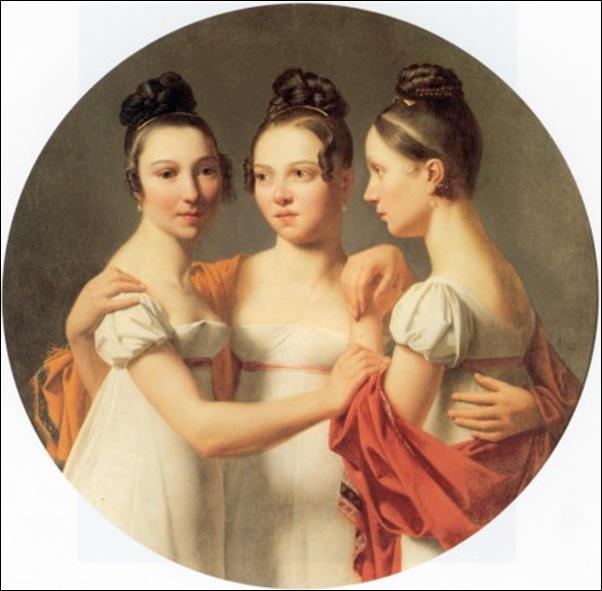 Alexandre Jean Dubios Drahonet, Les trois Grâces Alexandre Jean Dubios Drahonet, Les trois Grâces