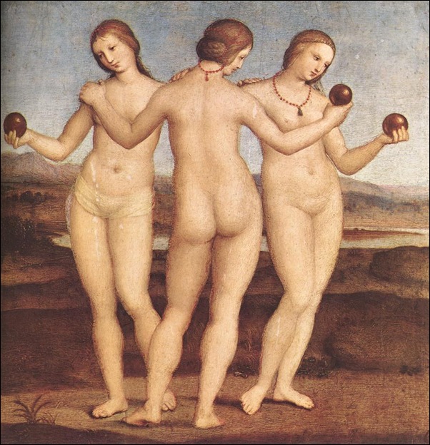 Raphael, Les trois grâces Raphael, Les trois grâces