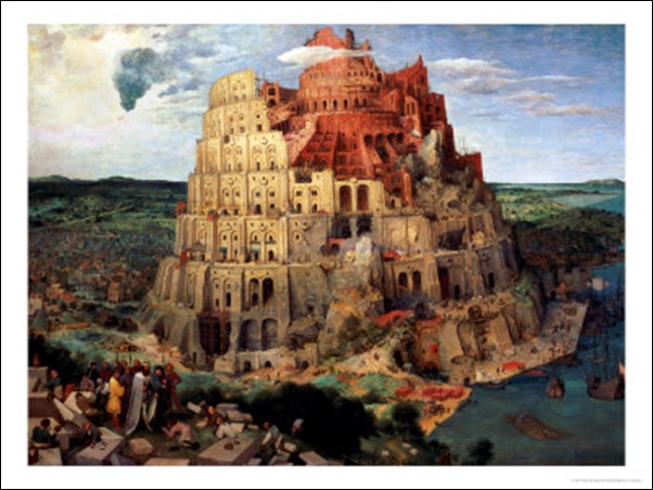 Brueghel, La Tour de Babel 1563 Brueghel, La Tour de Babel 1563