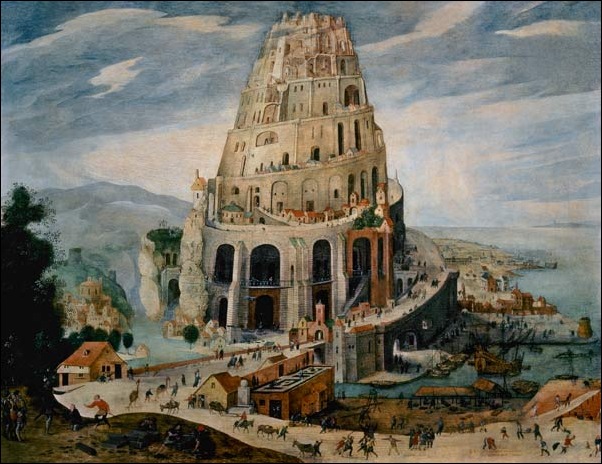 Martens Walkenborch, La Tour de Babel