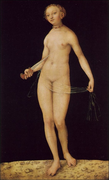 Cranach, Lucrèce Cranach, Lucrèce