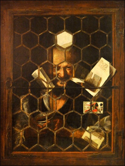 Samuel Van Hoogstraten, Jongleur à la fenêtre Samuel Van Hoogstraten, Jongleur à la fenêtre