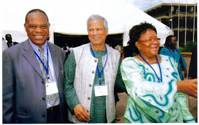Révérend Tambwe Musangelu, Mohamad Yunus et Dr Kapinga