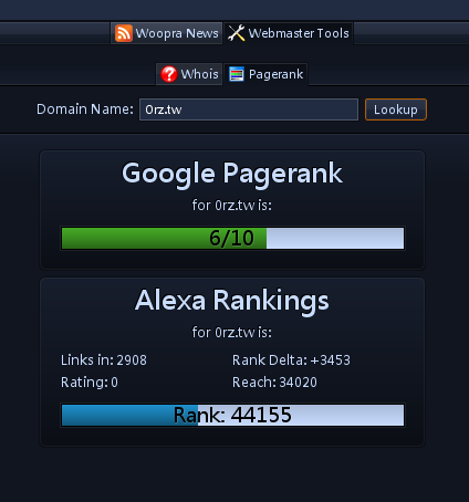 0rz.tw_Google_Pagerank_Alexa_Rankings