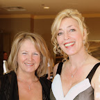 Pam Odam, Gala Chair and Lorris Herenda, Executive Director of Yellow Brick House