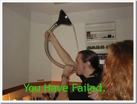 Drinking fail.
