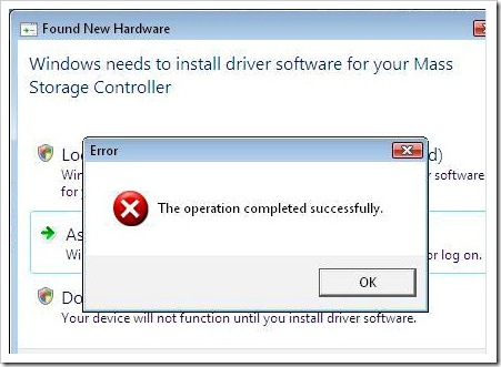 Unregistered Windows Vista Security