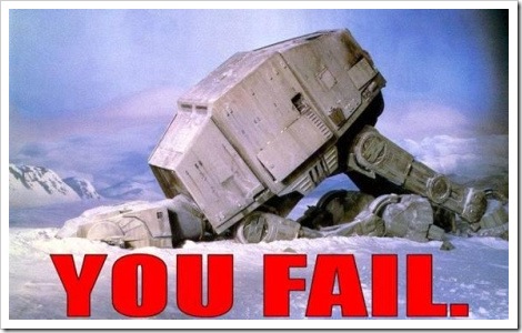 You Fail - Star Wars.
