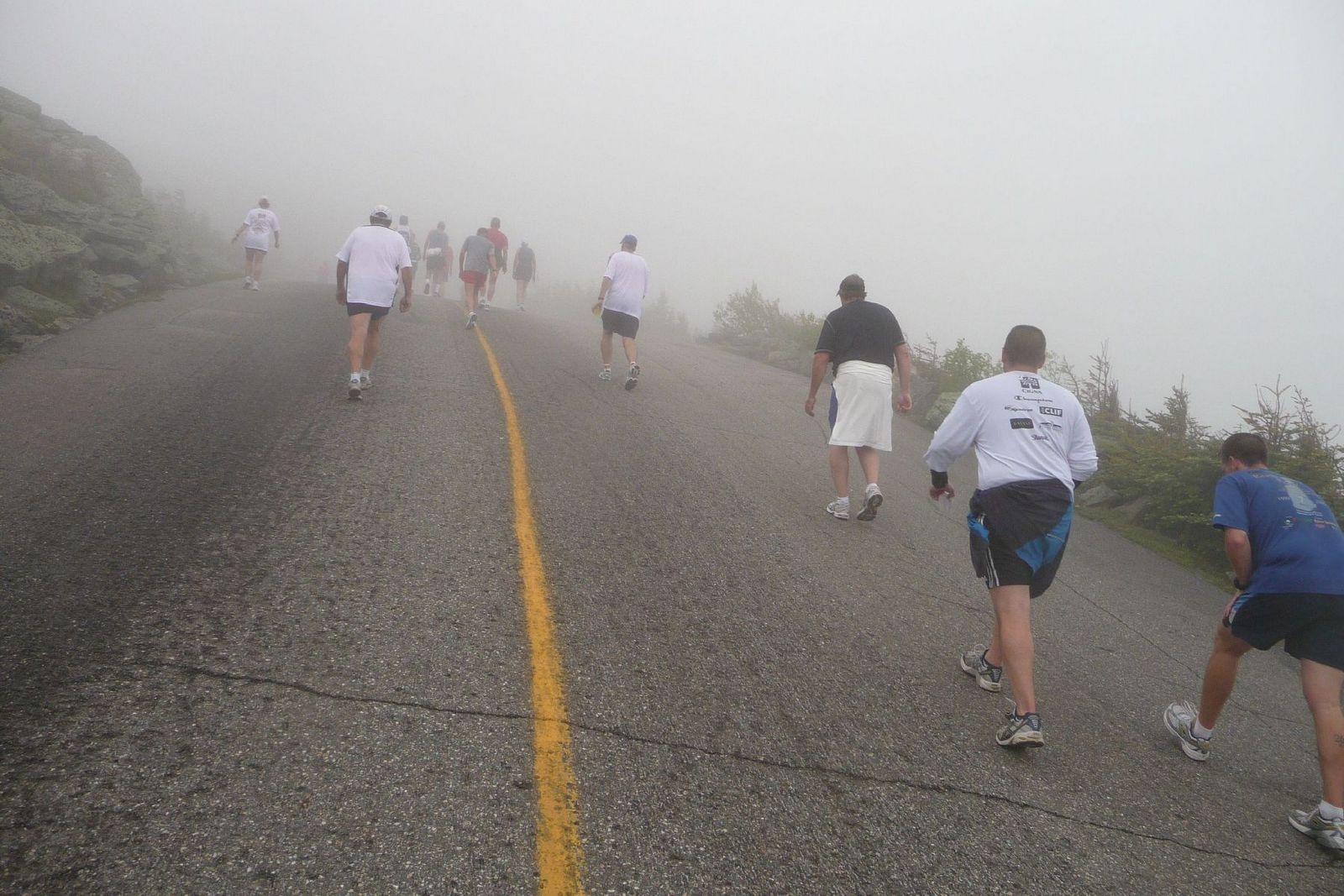 Mt. Washington Road Race Run With Ken (the running photographer)