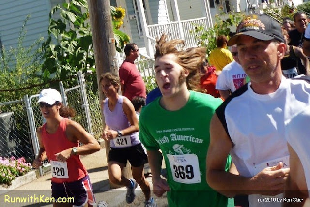 Runners at the 2009 Lisa's LCA 5K in Lowell, MA. (see more race photos at runwithKen.com)