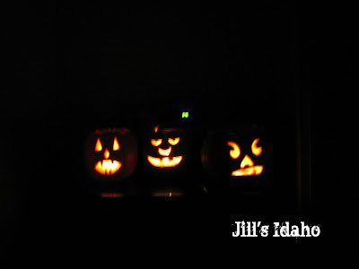 carving pumpkins