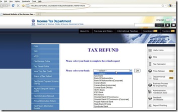 fake Income Tax Department Website