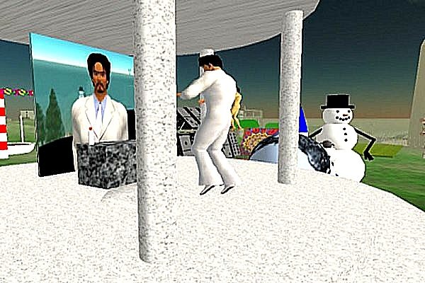 [Hamlet admiring his altar at Burning Man 8-03[3].jpg]