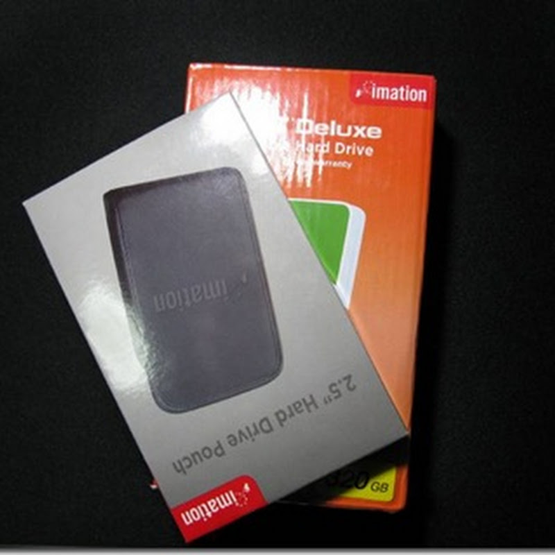 Harddisk is SoHot?! Imation Sohot Deluxe 2.5" portable Hard Drive開箱