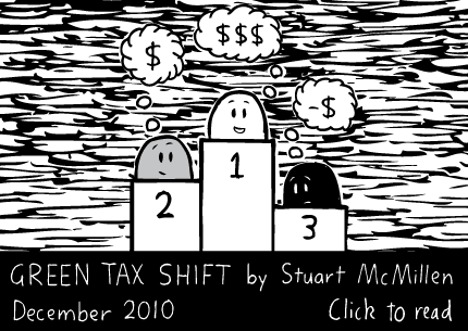 Green Tax Shift cartoon