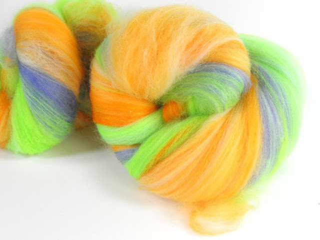 "Trick Or Treat" Luxury Spinning Batts