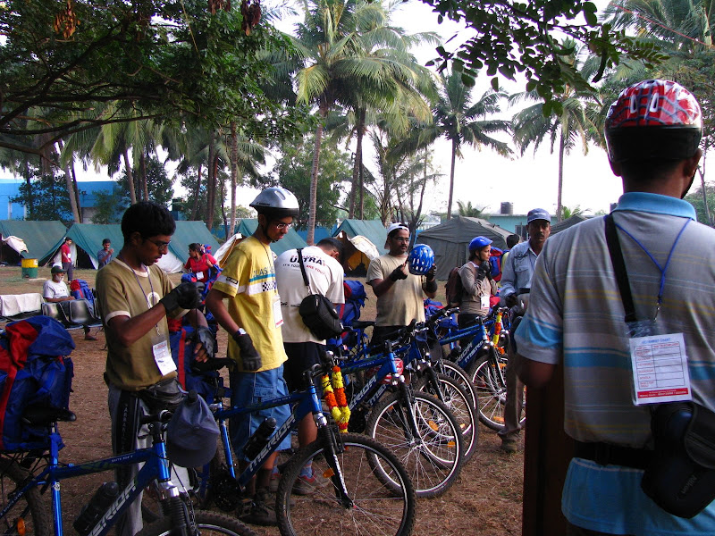 Getting ready for cycling